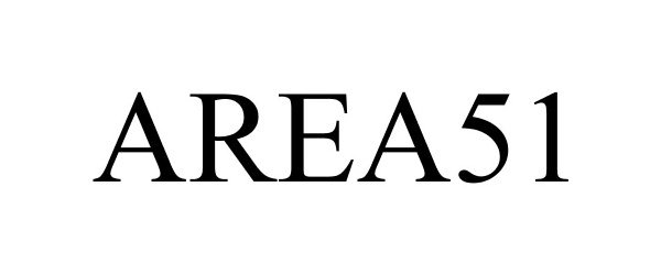 Trademark Logo AREA51