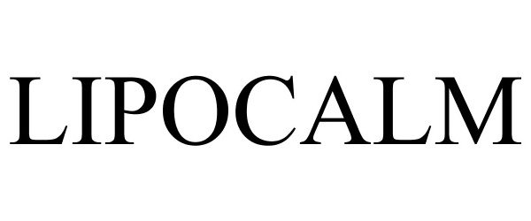 Trademark Logo LIPOCALM