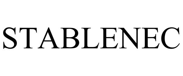 Trademark Logo STABLENEC