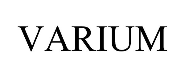 Trademark Logo VARIUM