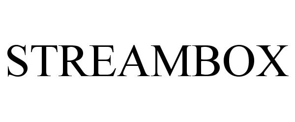 Trademark Logo STREAMBOX