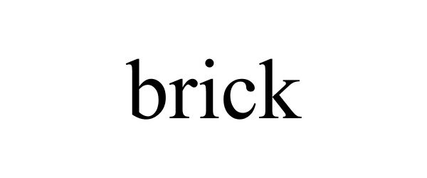 Trademark Logo BRICK