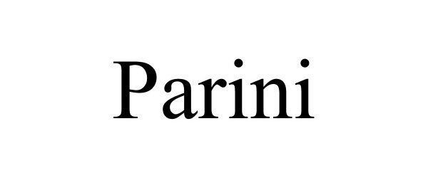 Trademark Logo PARINI
