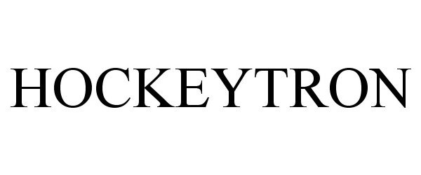 Trademark Logo HOCKEYTRON