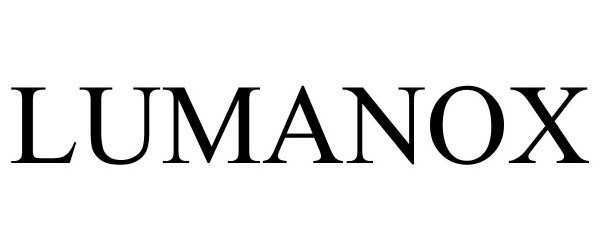 Trademark Logo LUMANOX