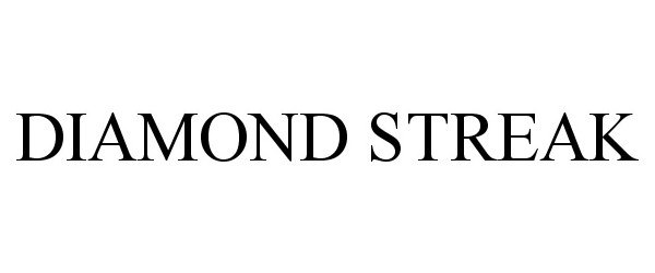 Trademark Logo DIAMOND STREAK