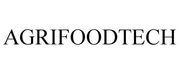 Trademark Logo AGRIFOODTECH