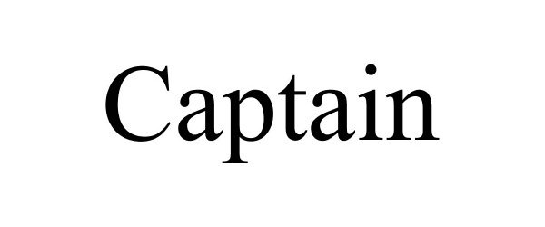 Trademark Logo CAPTAIN