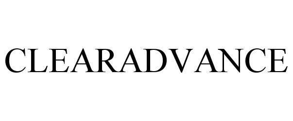 Trademark Logo CLEARADVANCE
