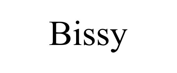 Trademark Logo BISSY