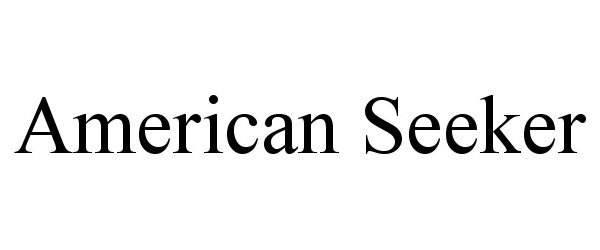 Trademark Logo AMERICAN SEEKER