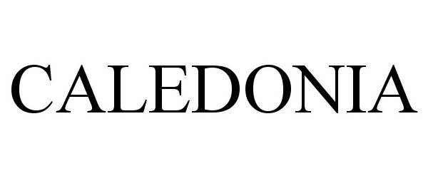 Trademark Logo CALEDONIA