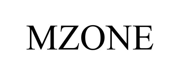 Trademark Logo MZONE