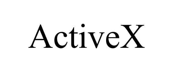 Trademark Logo ACTIVEX
