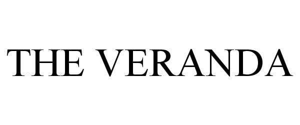 Trademark Logo THE VERANDA