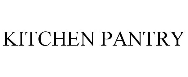 Trademark Logo KITCHEN PANTRY