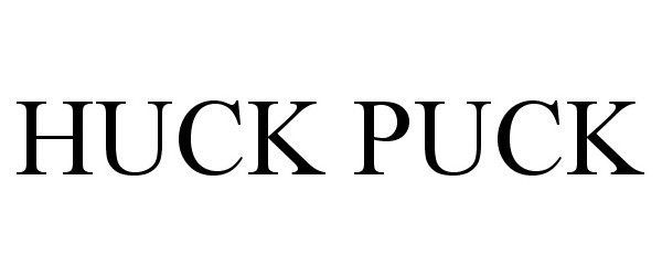  HUCK PUCK