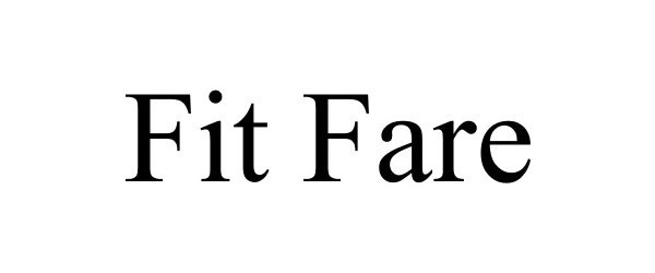 Trademark Logo FIT FARE