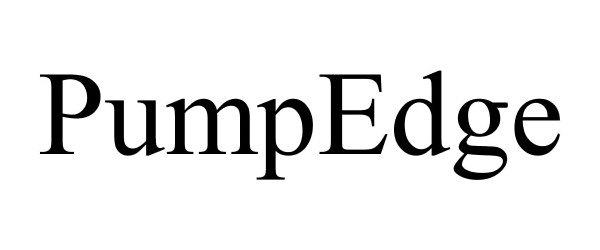 Trademark Logo PUMPEDGE