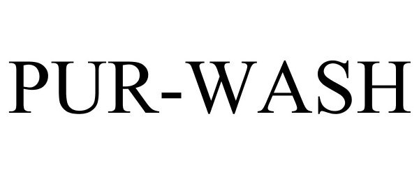 Trademark Logo PUR-WASH