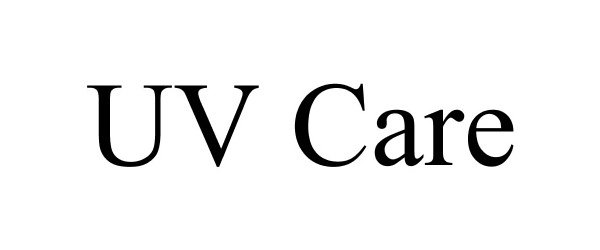 Trademark Logo UV CARE