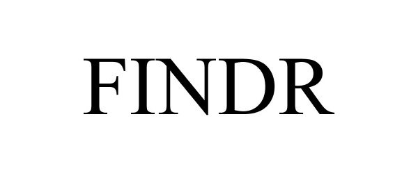 Trademark Logo FINDR