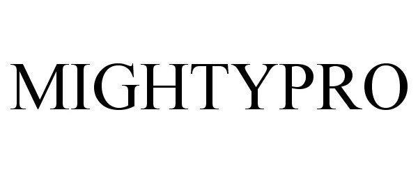 Trademark Logo MIGHTYPRO
