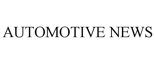  AUTOMOTIVE NEWS