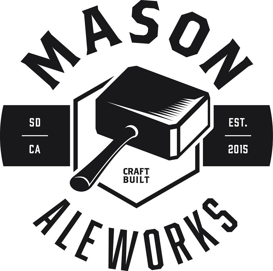  MASON ALE WORKS SD CA EST. 2015 CRAFT BUILT