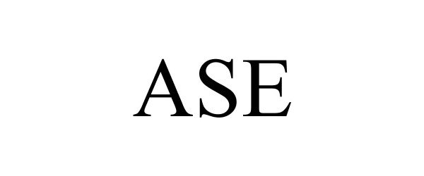 Trademark Logo ASE