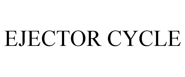  EJECTOR CYCLE