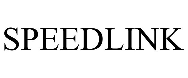 Trademark Logo SPEEDLINK