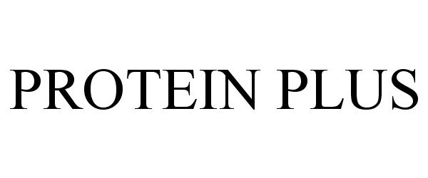 Trademark Logo PROTEIN PLUS