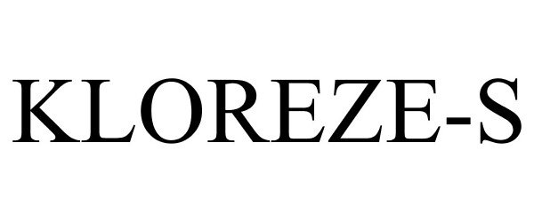 Trademark Logo KLOREZE-S