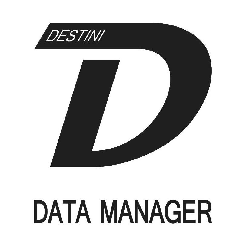 Trademark Logo D DESTINI DATA MANAGER