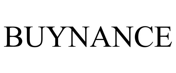 Trademark Logo BUYNANCE