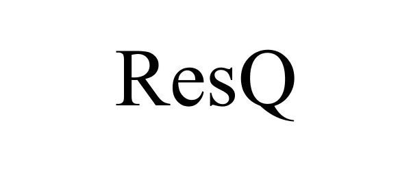 Trademark Logo RESQ