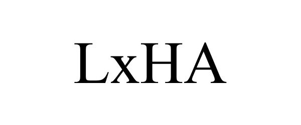 Trademark Logo LXHA
