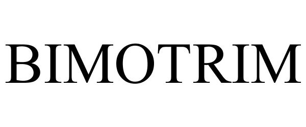Trademark Logo BIMOTRIM