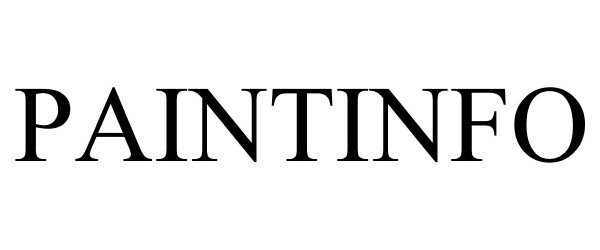 Trademark Logo PAINTINFO