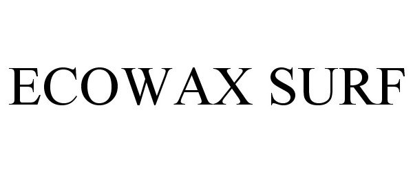  ECOWAX SURF