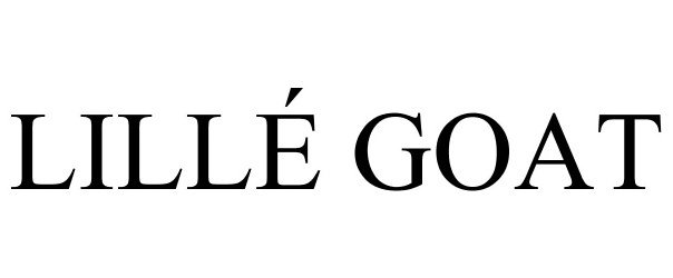 Trademark Logo LILLÉ GOAT