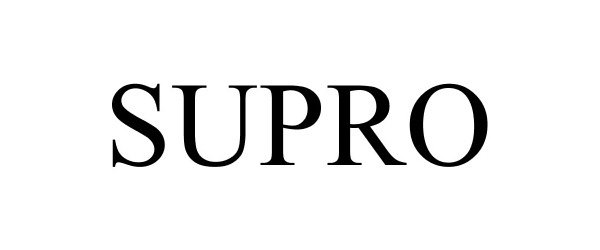 Trademark Logo SUPRO