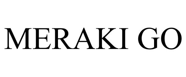 Trademark Logo MERAKI GO