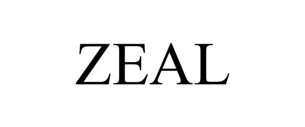 Trademark Logo ZEAL