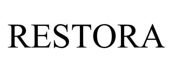 Trademark Logo RESTORA