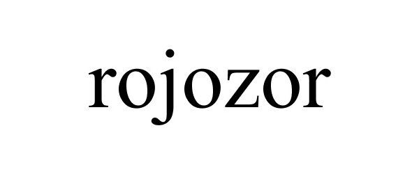 Trademark Logo ROJOZOR