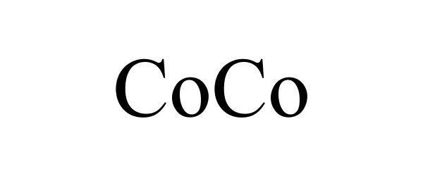 Trademark Logo COCO