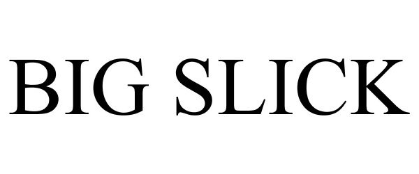Trademark Logo BIG SLICK