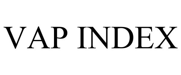 Trademark Logo VAP INDEX